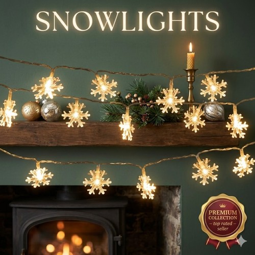 Fiocco neve led fata - fiocco,